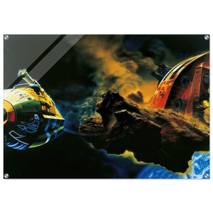 Chris Foss - Chris Foss Acrylic Print - 70x100 cm / 28x40″ inches | Chris Foss Wall Art | Chris Foss Prints