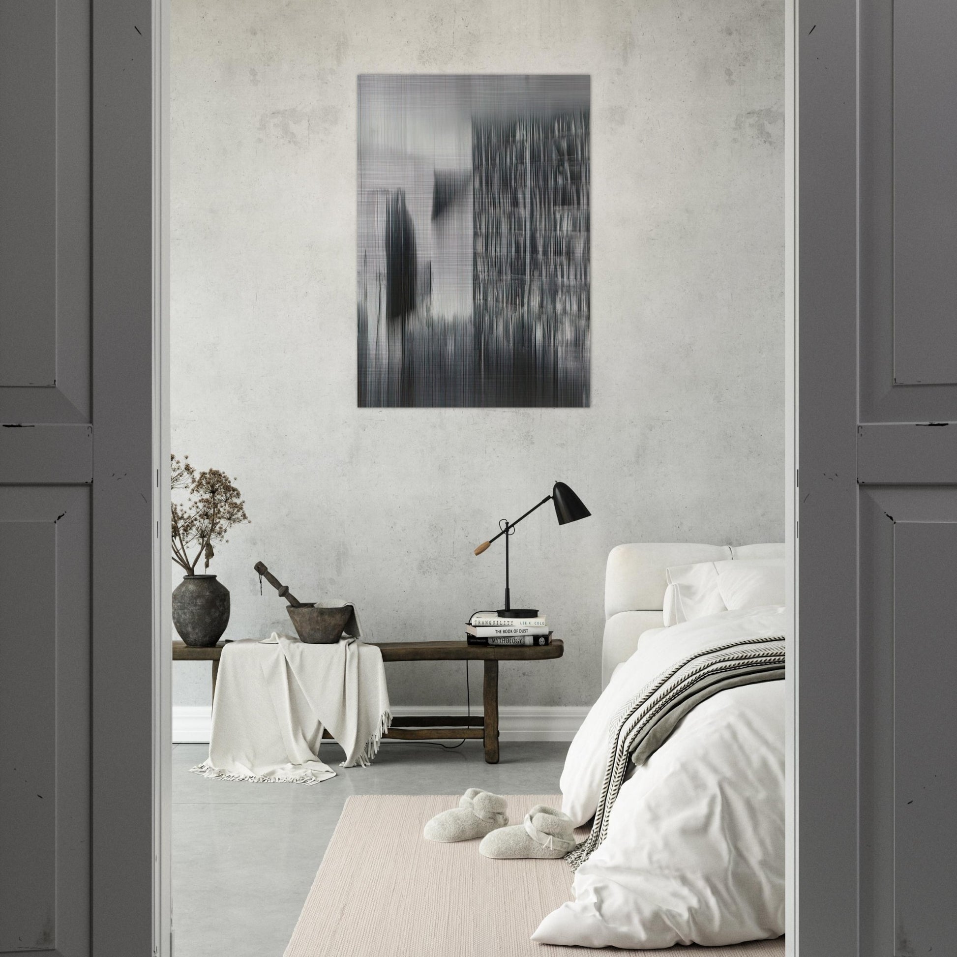 CELL 1988 - Gerhard Richter Brushed Aluminum Print - 70x100 cm / 28x40 inches | Gerhard Richter Aluminum Print | Gerhard Richter Prints