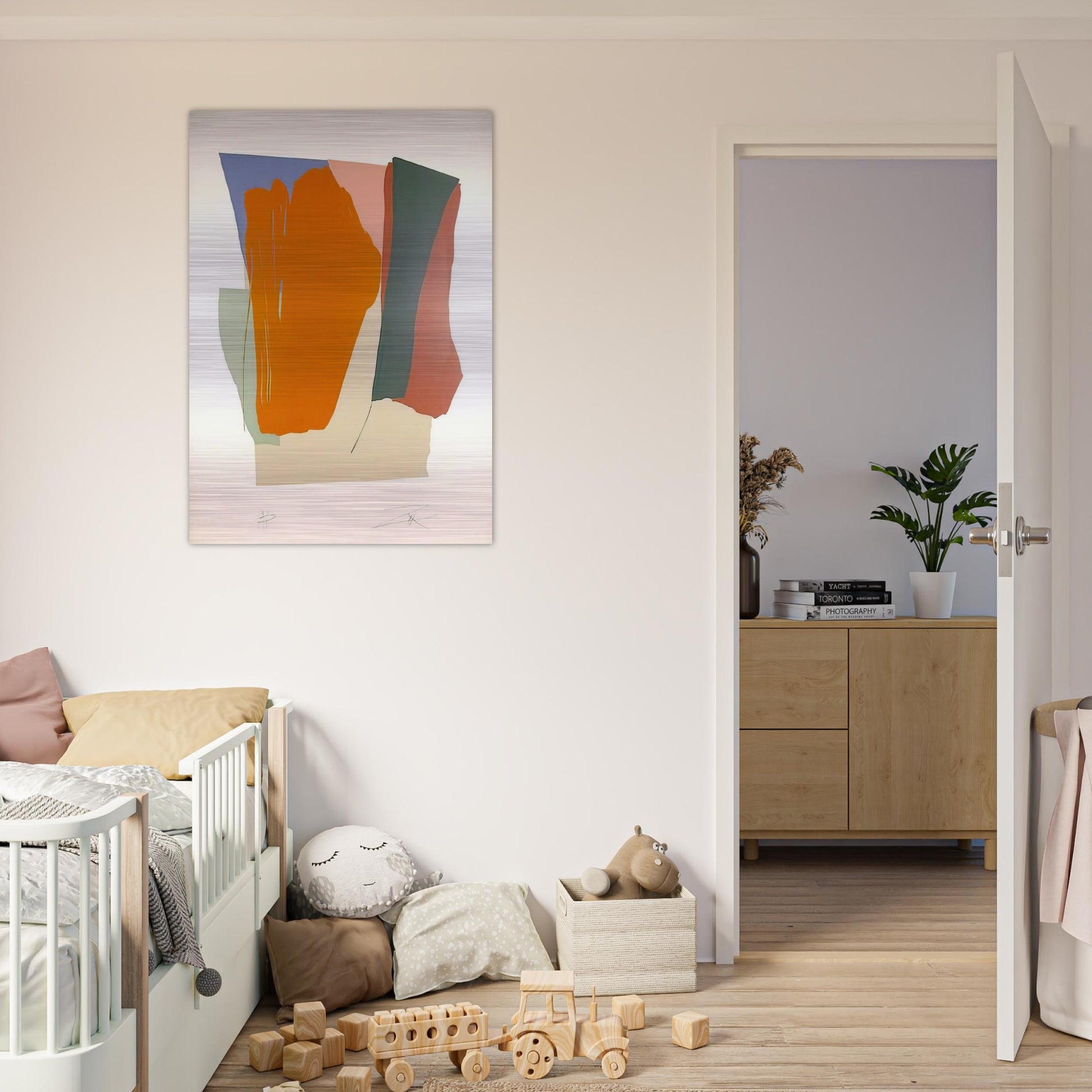 Untitled 8 - 1979 - Larry Zox Brushed Aluminum Print - 70x100 cm / 28x40 inches | Larry Zox Aluminum Print | Larry Zox Prints