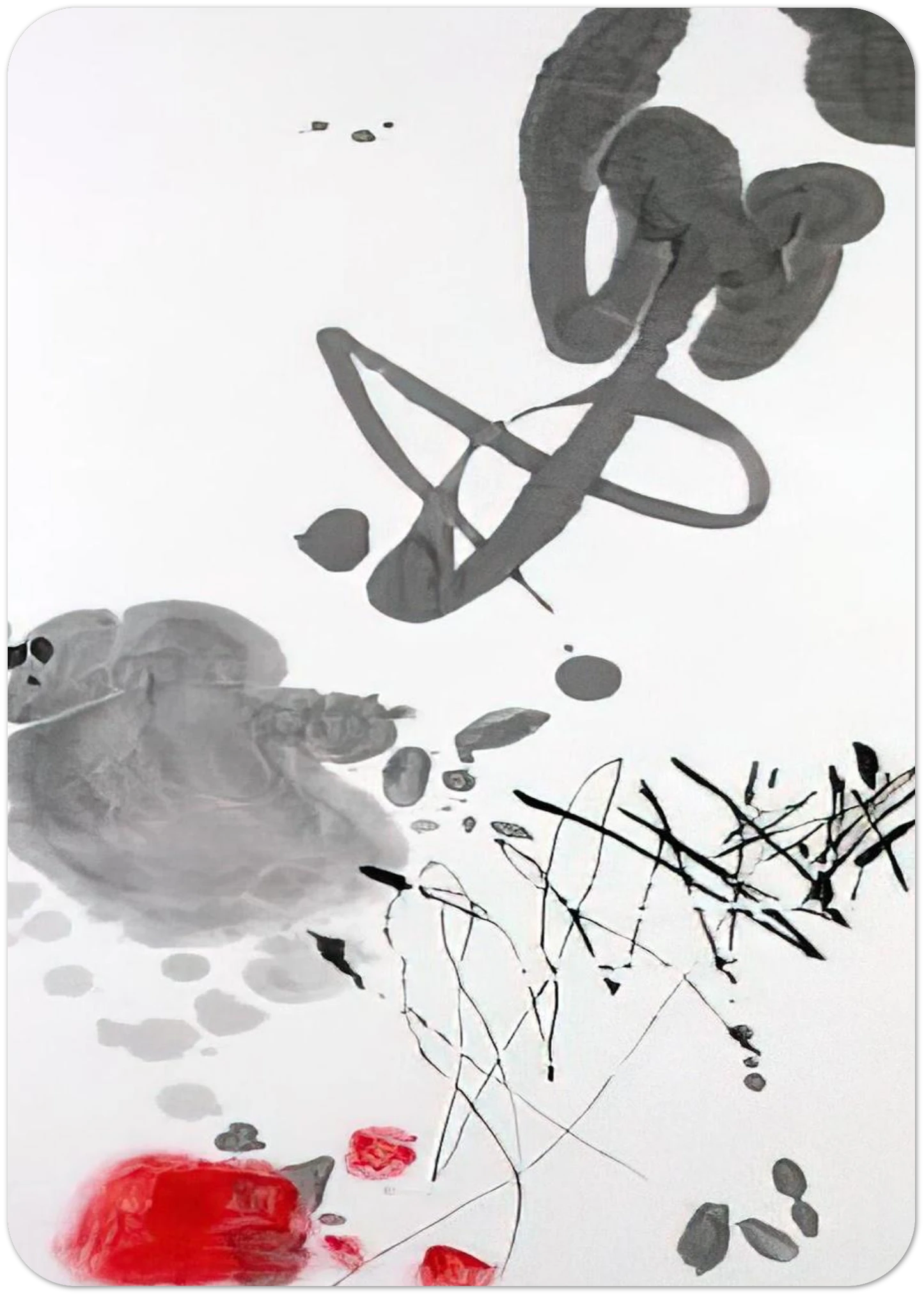 MAR 08 NO 7 2008 By Chu teh Chun Pack of 10 Post Cards | Chu teh Chun Post Cards | A6 (10.5 x 14.8 cm) - 4.1 x 5.8 inches