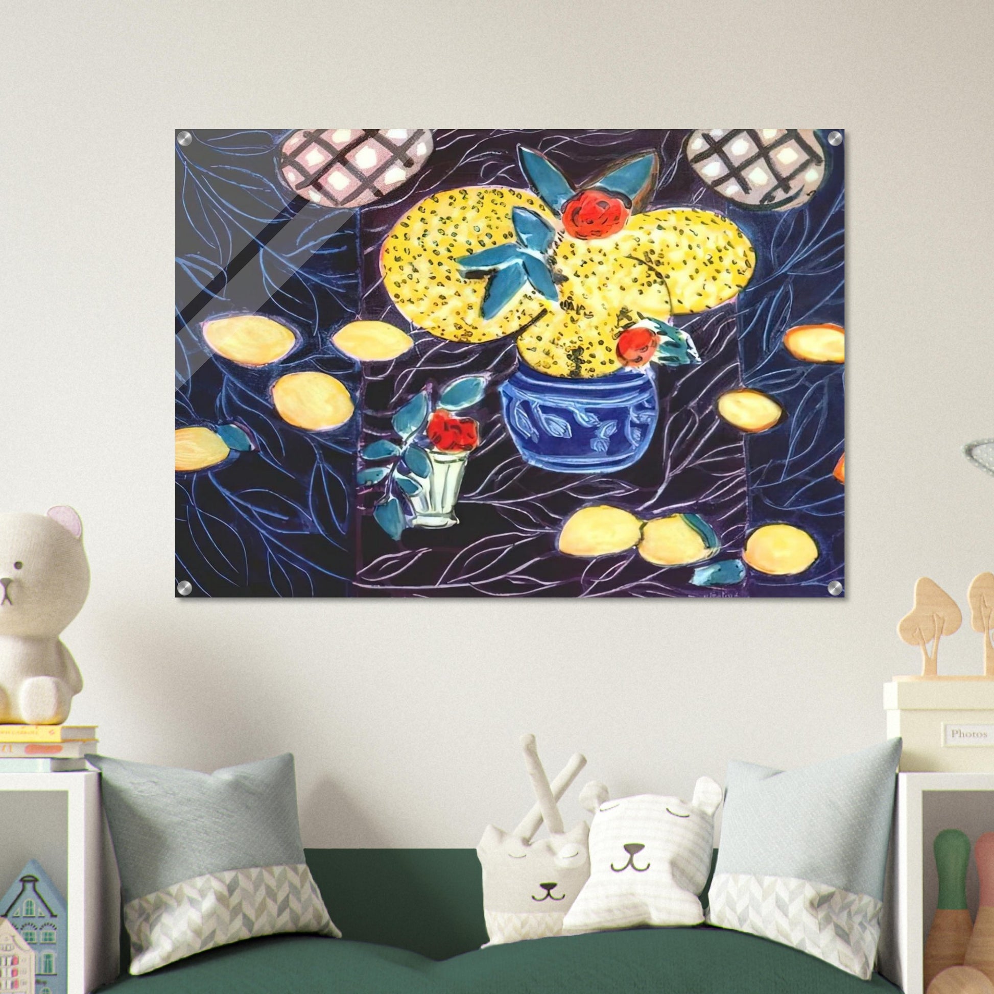 LEMONS AND MIMOSA 1944 - Henri Matisse Acrylic Print - 70x100 cm / 28x40″ inches