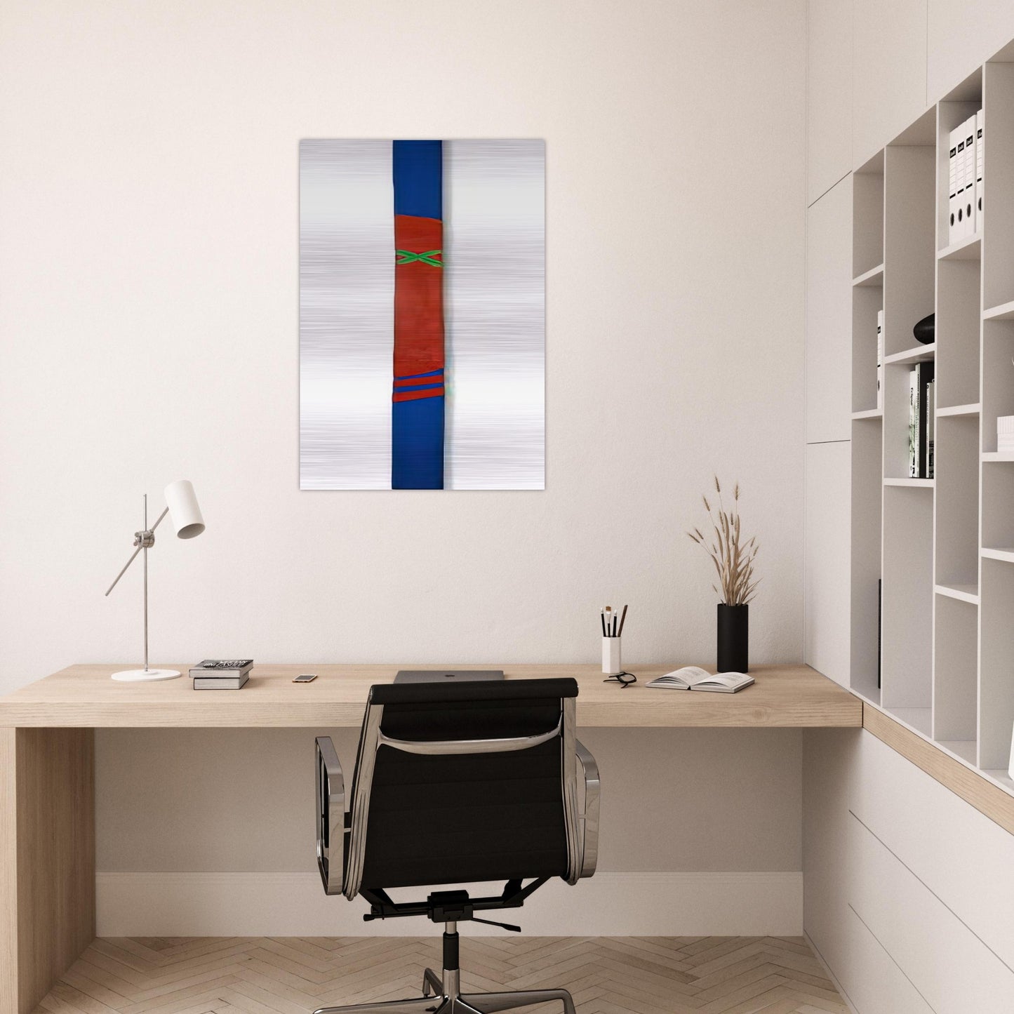 OHNE TITEL 1964 - BLINKY PALERMO Brushed Aluminum Print - 70x100 cm / 28x40 inches | BLINKY PALERMO Aluminum Print | BLINKY PALERMO Prints