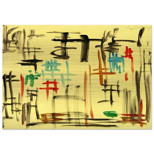 Untitled 05.B.0098 - 2005 - Gunther Forg Brushed Aluminum Print - 70x100 cm / 28x40 inches | Gunther Forg Aluminum Print | Gunther Forg Prints