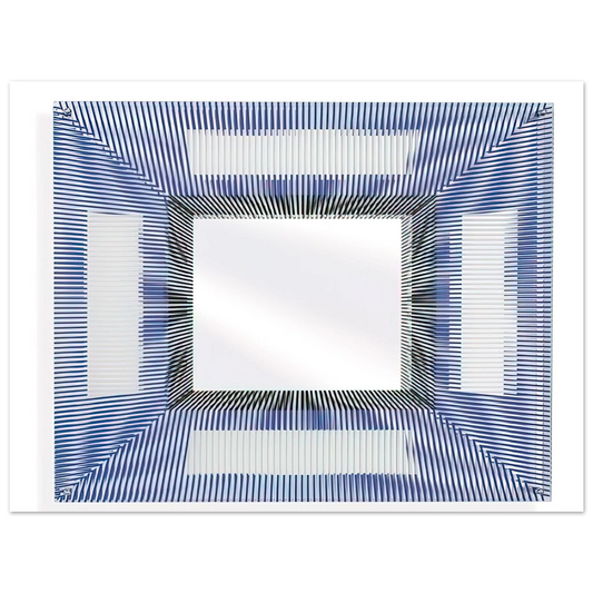 Jesus Rafael Soto - MIRROR 2005  75x100 cm / 30x40inches Fine Art Poster
