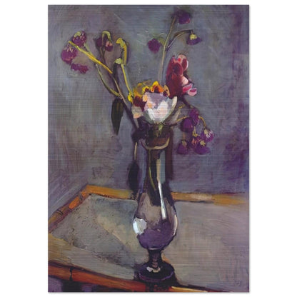 BOUQUET ON A BAMBOO TABLE 1903 - Henri Matisse Brushed Aluminum Print - 70x100 cm / 28x40 inches | Henri Matisse Aluminum Print | Henri Matisse Prints