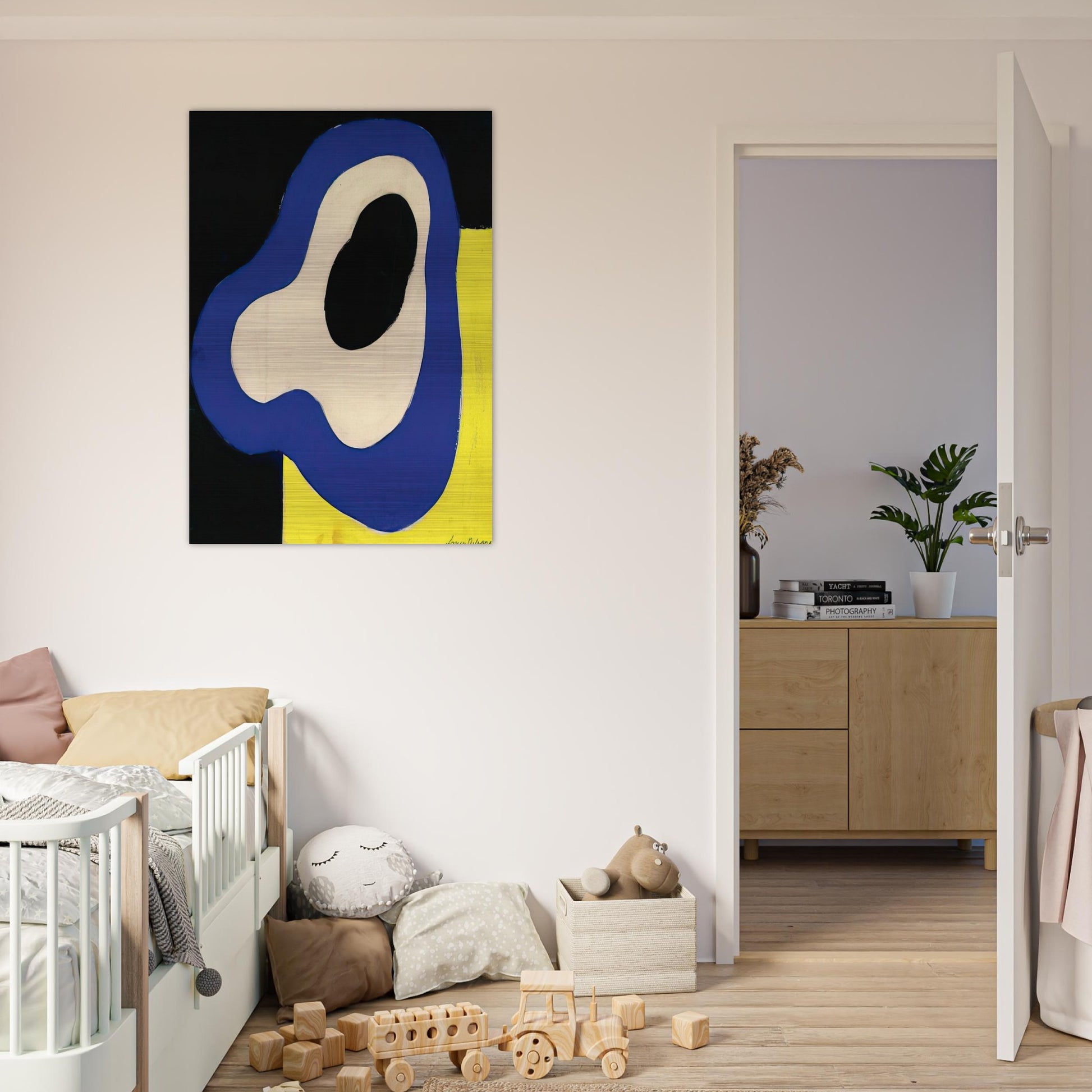 RYTHME - Sonia Delaunay Brushed Aluminum Print - 70x100 cm / 28x40 inches | Sonia Delaunay Aluminum Print | Sonia Delaunay Prints