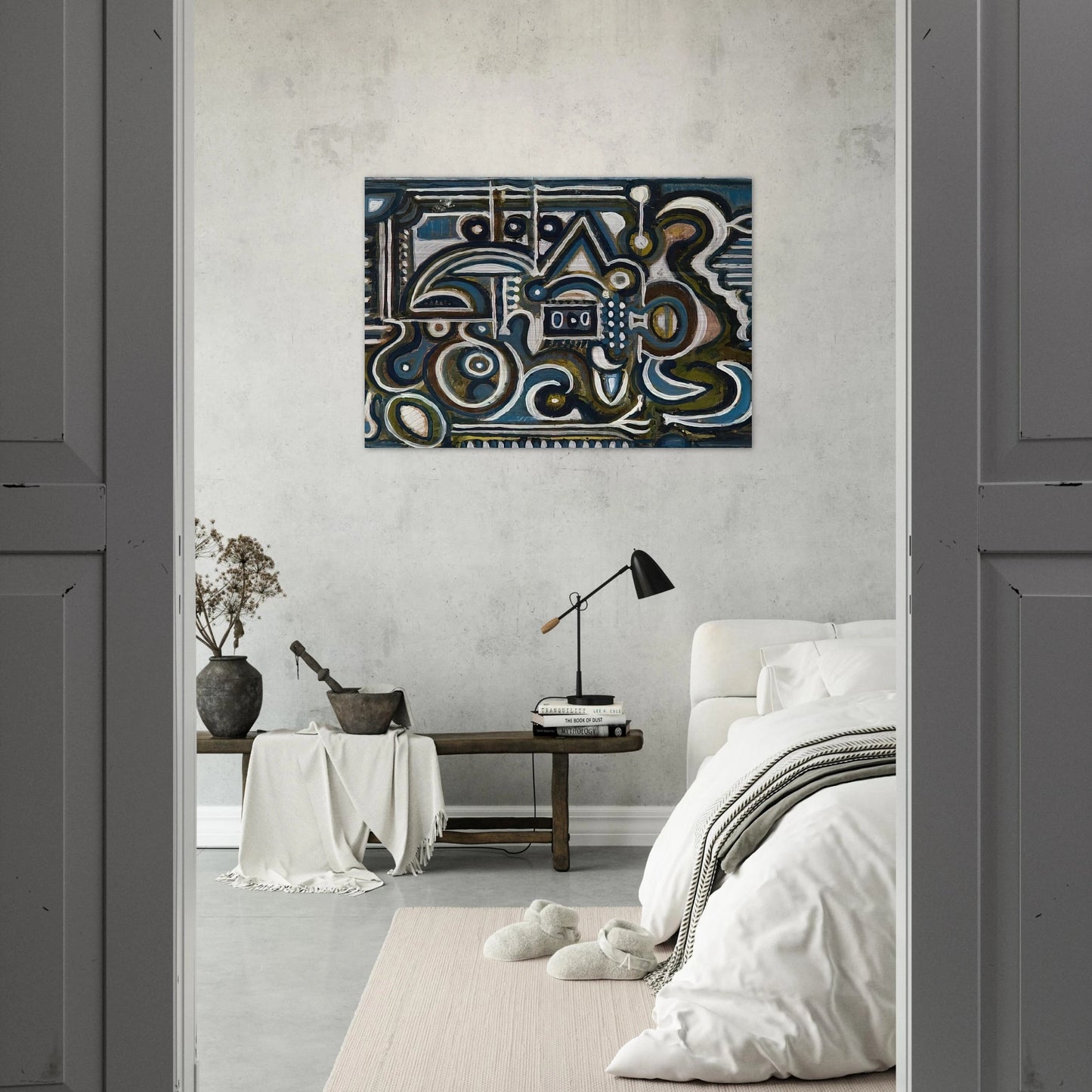 Untitled - 1930 - Richard Pousette-Dart Brushed Aluminum Print - 70x100 cm / 28x40 inches | Richard Pousette-Dart Aluminum Print | Richard Pousette-Dart Prints