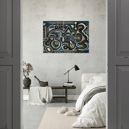 Untitled - 1930 - Richard Pousette-Dart Brushed Aluminum Print - 70x100 cm / 28x40 inches | Richard Pousette-Dart Aluminum Print | Richard Pousette-Dart Prints