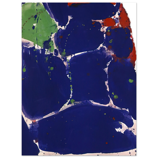 Sam Francis - Untitled  SF55-003   75x100 cm / 30x40inches Fine Art Poster