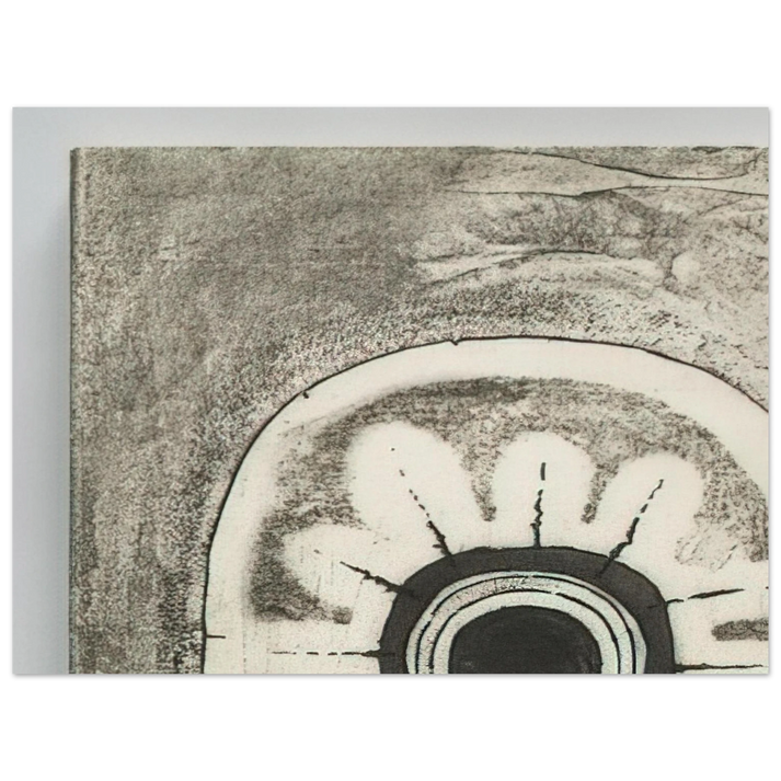 Lee Bontecou - FIFTH STONE SIXTH STONE 1968  75x100 cm / 30x40inches Fine Art Poster