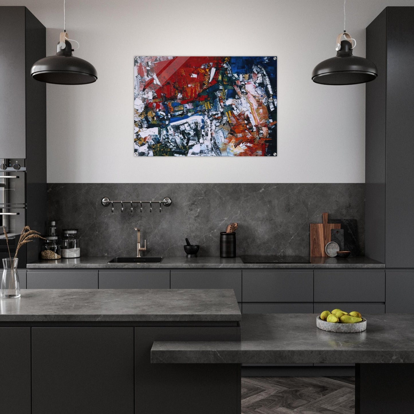 Perspectives - Jean-Paul Riopelle Acrylic Print - 70x100 cm / 28x40″ inches