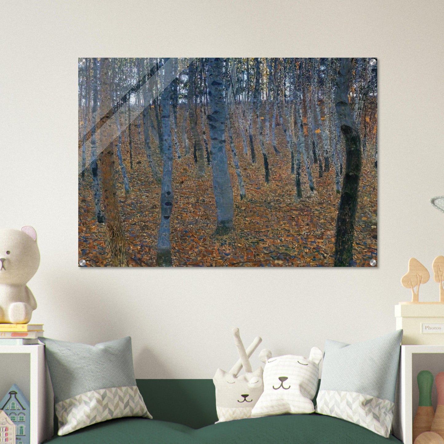 BEECH GROVE I - Gustav Klimt Acrylic Print - 70x100 cm / 28x40″ inches