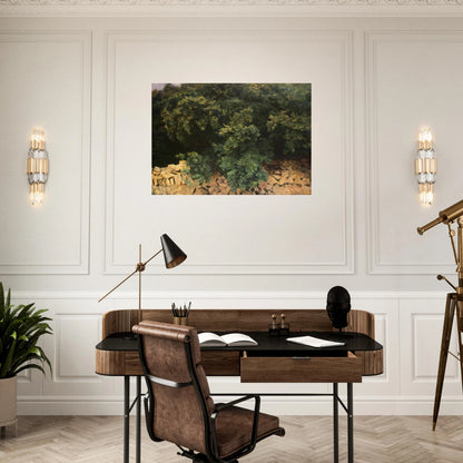 Ilex Wood, Majorca - John Singer Sargent Brushed Aluminum Print - 70x100 cm / 28x40 inches | John Singer Sargent Aluminum Print | John Singer Sargent Prints