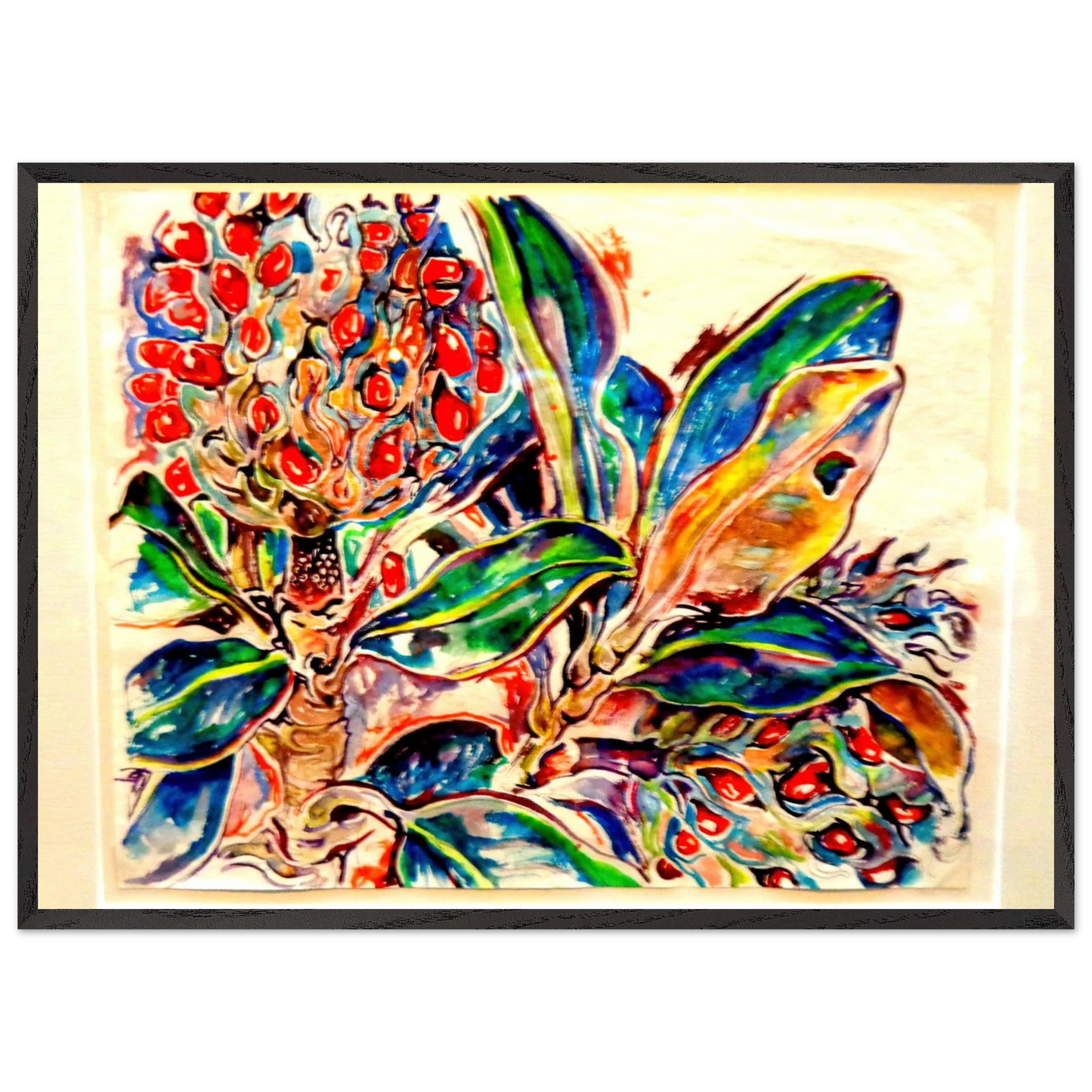 Walter Inglis Anderson - Walter Anderson Wall art - 15x20 cm / 6x8 inches - Premium Wooden Framed Poster With Fine Art Paper-canvas - Wood frame