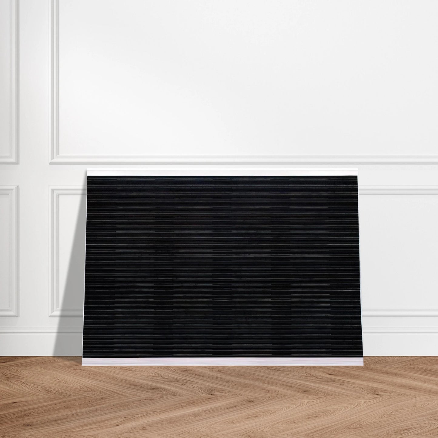 The Sea - Agnes Martin Brushed Aluminum Print - 70x100 cm / 28x40 inches | Agnes Martin Aluminum Print | Agnes Martin Prints