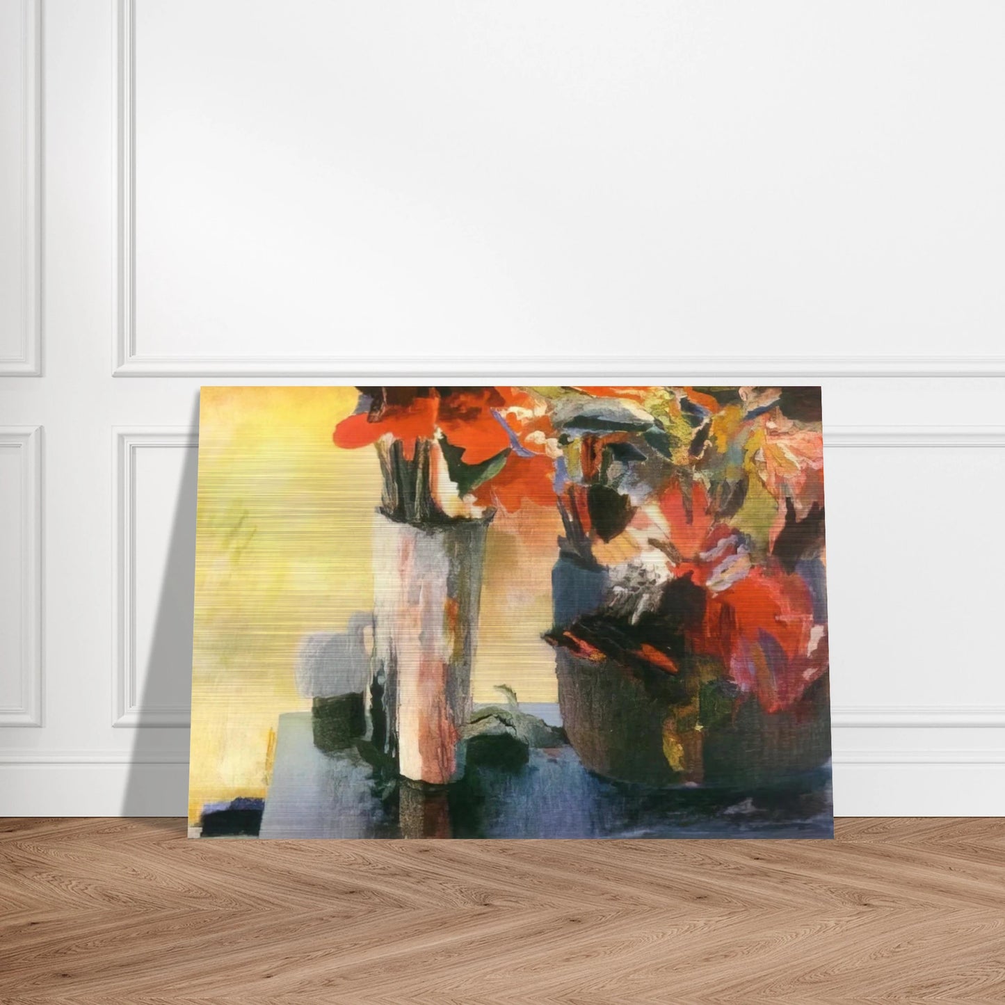 Untitled - Expressionism - Menez Brushed Aluminum Print - 70x100 cm / 28x40 inches | Menez Aluminum Print | Menez Prints