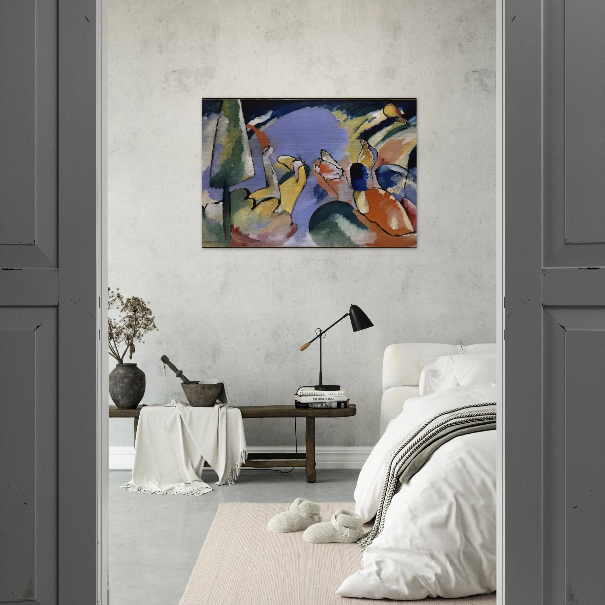 IMPROVISATION XIV 1910 - Wassily Kandinsky Brushed Aluminum Print - 70x100 cm / 28x40 inches | Wassily Kandinsky Aluminum Print | Wassily Kandinsky Prints