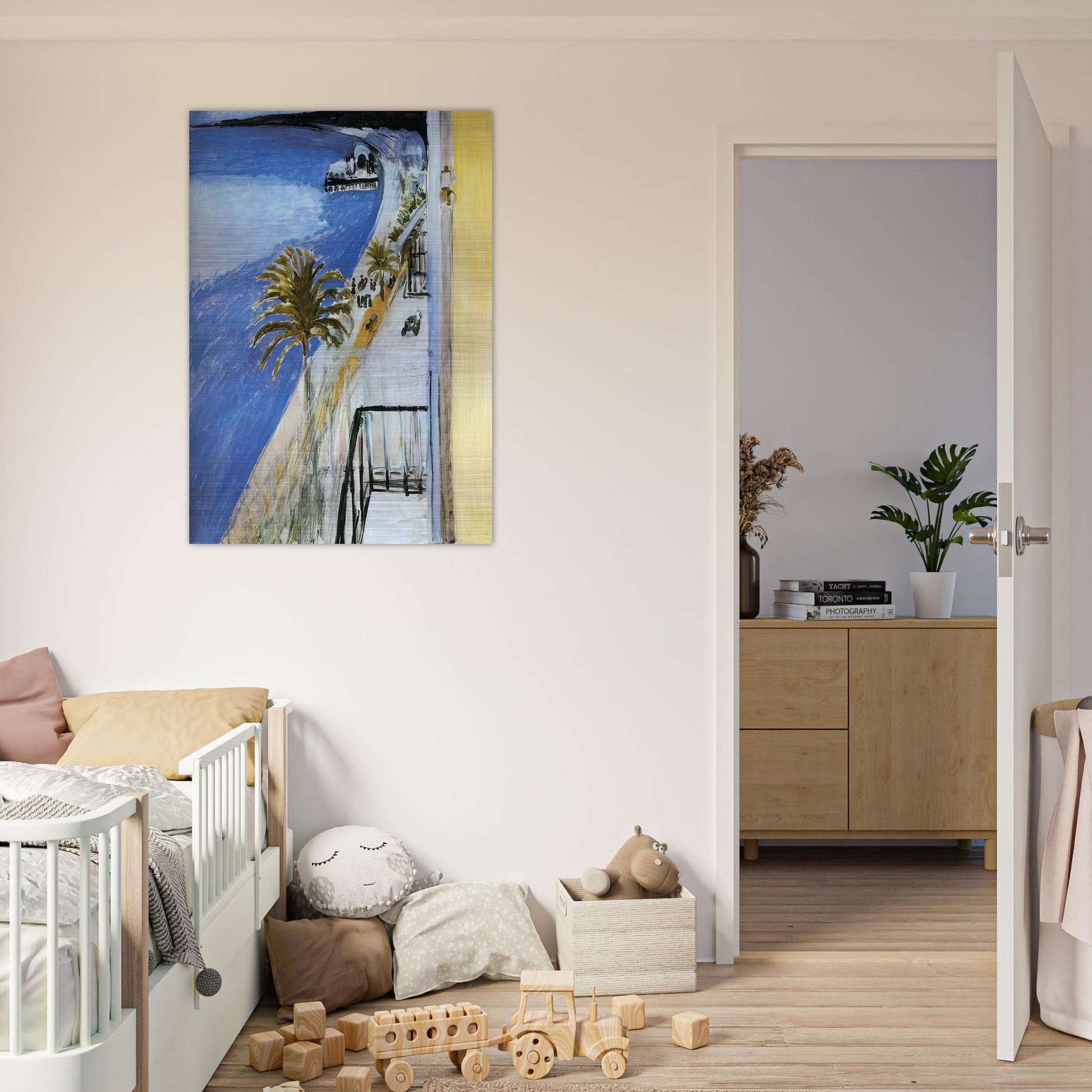 THE BAY OF NICE 1918 - Henri Matisse Brushed Aluminum Print - 70x100 cm / 28x40 inches | Henri Matisse Aluminum Print | Henri Matisse Prints
