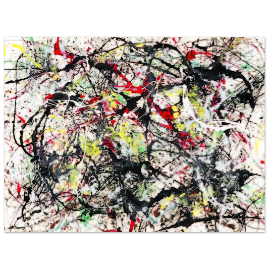 Jackson Pollock - NUMBER 48 1949  75x100 cm / 30x40inches Fine Art Poster