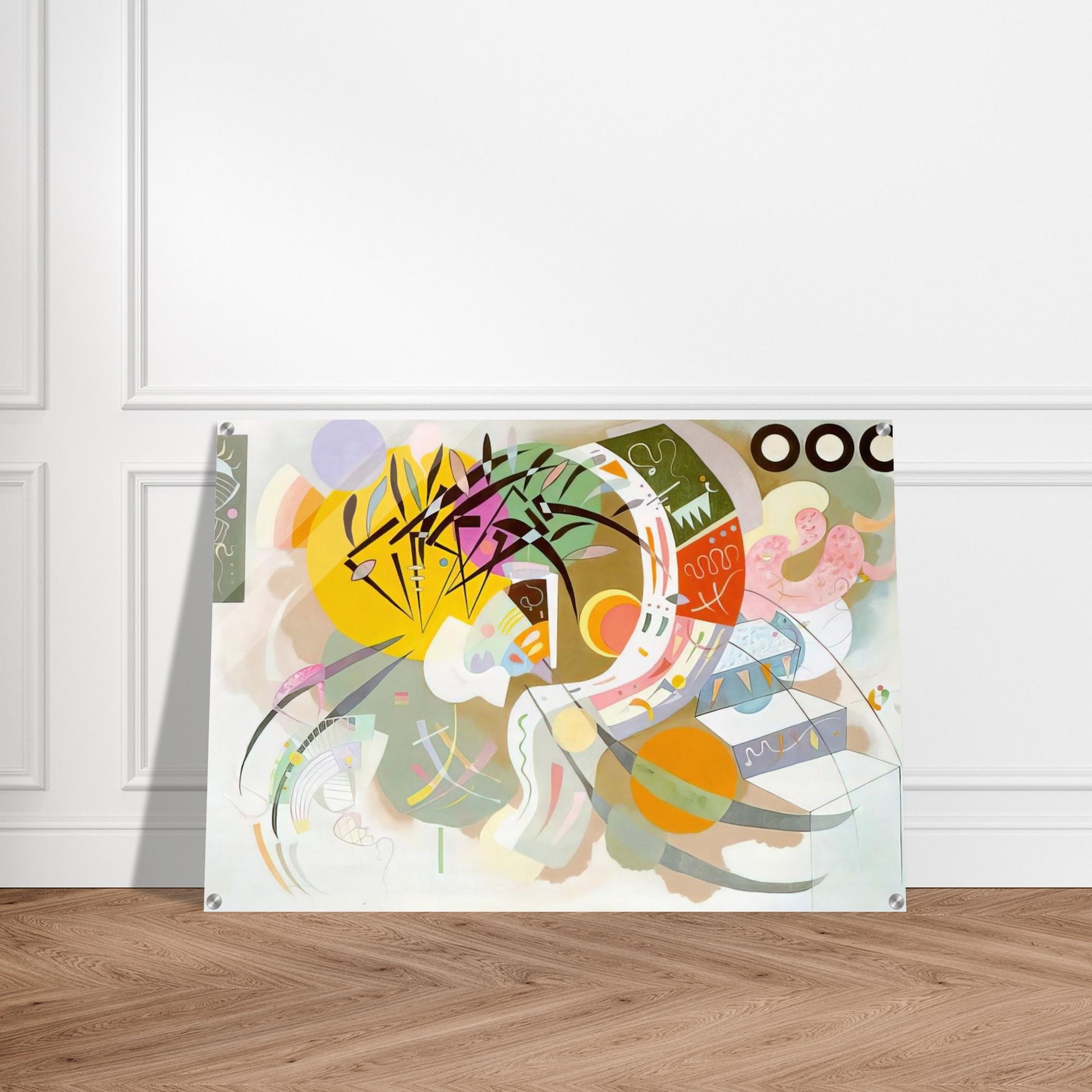 DOMINANT CURVE 1936 - Wassily Kandinsky Acrylic Print - 70x100 cm / 28x40″ inches | Wassily Kandinsky Wall Art | Wassily Kandinsky Prints