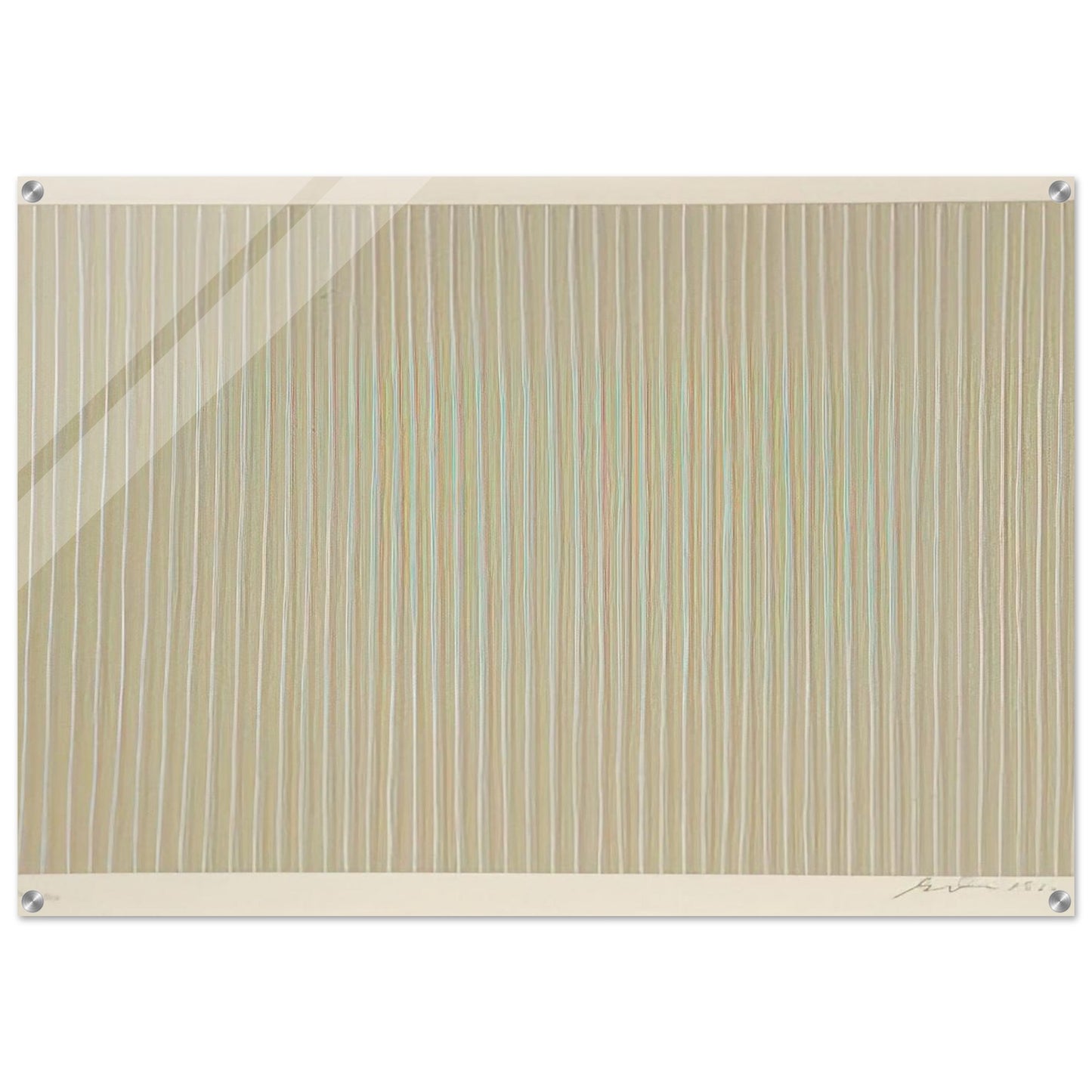 Carousel - 1980 - Gene Davis Acrylic Print - 70x100 cm / 28x40″ inches