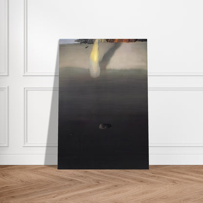 ON THE SEASHORE - Salvador Dali Brushed Aluminum Print - 70x100 cm / 28x40 inches | Salvador Dali Aluminum Print | Salvador Dali Prints