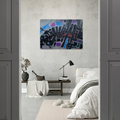 Untitled - 1957 - Alfred Manessier Acrylic Print - 70x100 cm / 28x40″ inches
