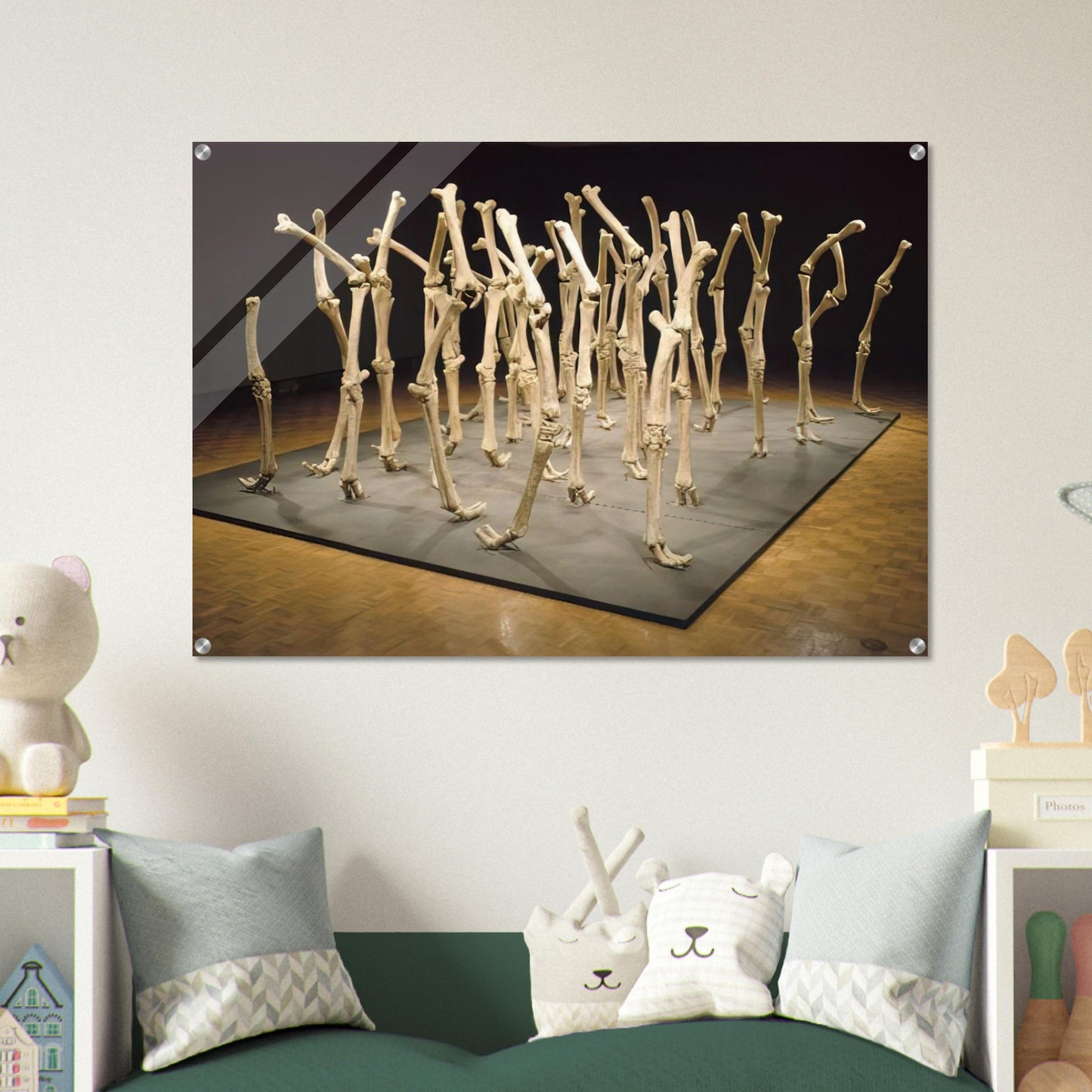 VARIABILITY OF SIMILAR FORMS 1970 - Nancy Graves Acrylic Print - 70x100 cm / 28x40″ inches | Nancy Graves Wall Art | Nancy Graves Prints