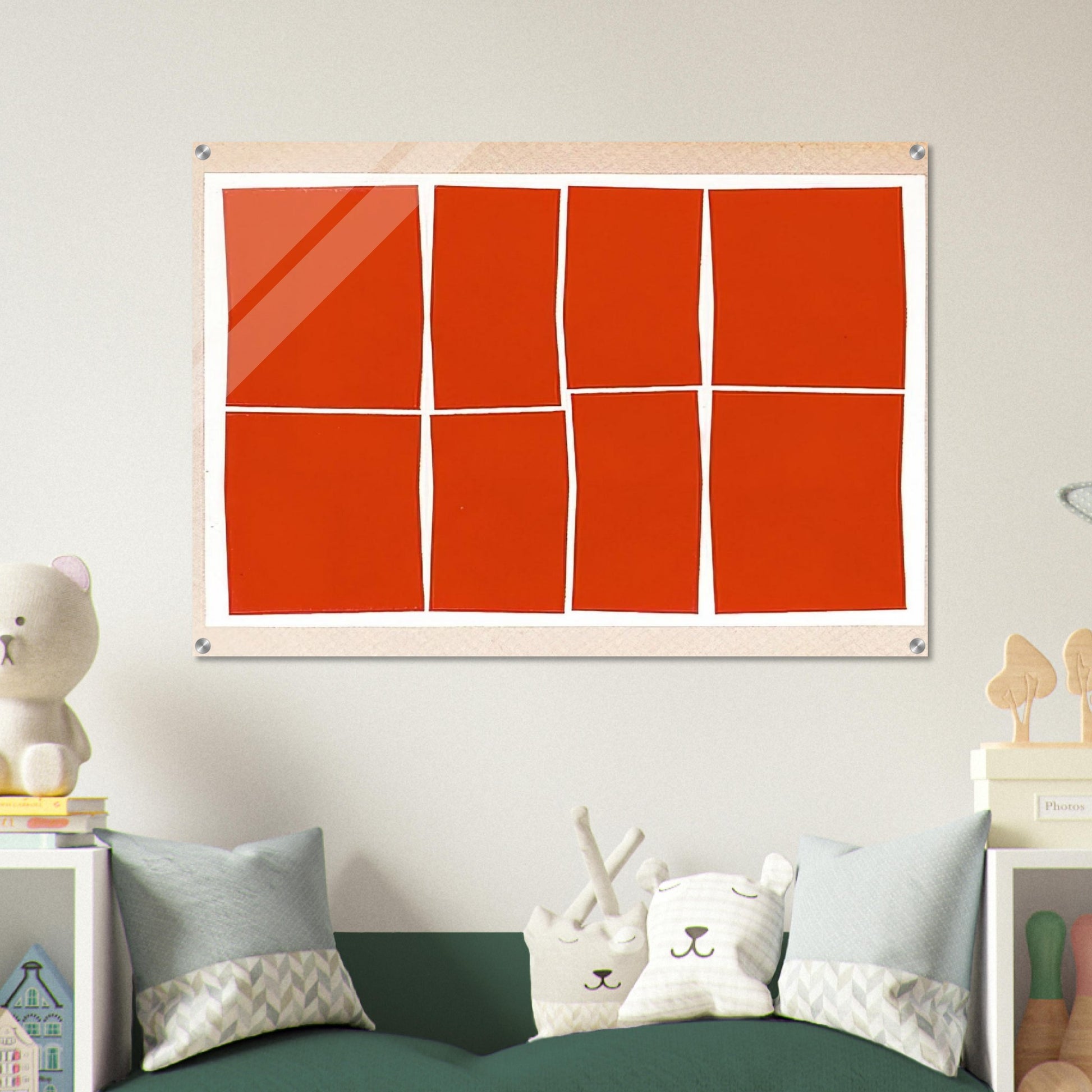 Metaesquema - Neo-Concretism - Helio Oiticica Acrylic Print - 70x100 cm / 28x40″ inches