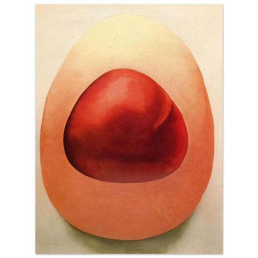 Georgia O'Keeffe - Red and Pink Rocks Fine Art Poster