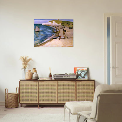AHT AMONT CLIFFS AT ETRETAT 1921 - Henri Matisse Brushed Aluminum Print - 70x100 cm / 28x40 inches | Henri Matisse Aluminum Print | Henri Matisse Prints