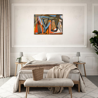 Le tout - 1978 - Bram van Velde Acrylic Print - 70x100 cm / 28x40″ inches