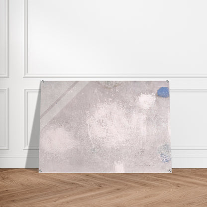 ABSTRACTO EN GRISES Y AZULES 1956 - Luis Feito Acrylic Print - 70x100 cm / 28x40″ inches | Luis Feito Wall Art | Luis Feito Prints