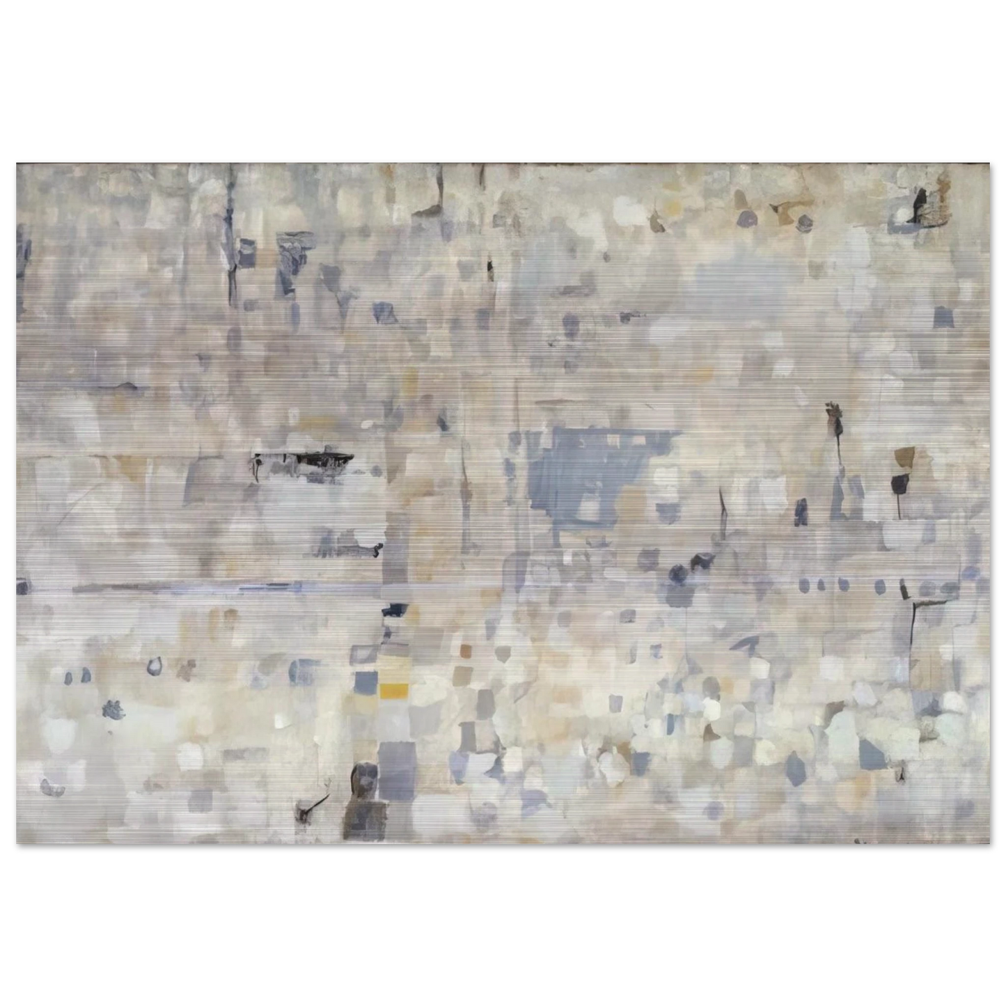 Blanche - 1958 - Maria Helena Vieira da Silva Brushed Aluminum Print - 70x100 cm / 28x40 inches | Maria Helena Vieira da Silva Aluminum Print | Maria Helena Vieira da Silva Prints