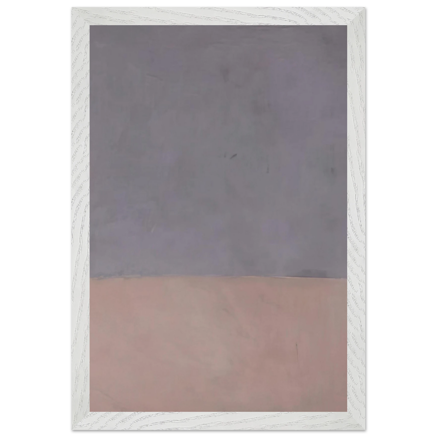 Mark Rothko - Untitled Gray and Mauve - 1969 Wall Art - 30x40 cm / 12x16 inches - Premium Wooden Framed Poster With Fine Art Paper-canvas - Black frame