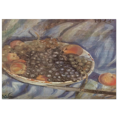 STILL LIFE 2 - Salvador Dali Brushed Aluminum Print - 70x100 cm / 28x40 inches | Salvador Dali Aluminum Print | Salvador Dali Prints