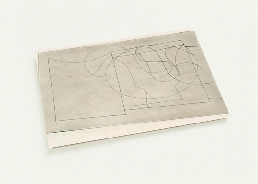 Aegean - 1967 By Ben Nicholson Pack of 10 Post Cards | Ben Nicholson Post Cards | A6 (10.5 x 14.8 cm) - 4.1 x 5.8 inches