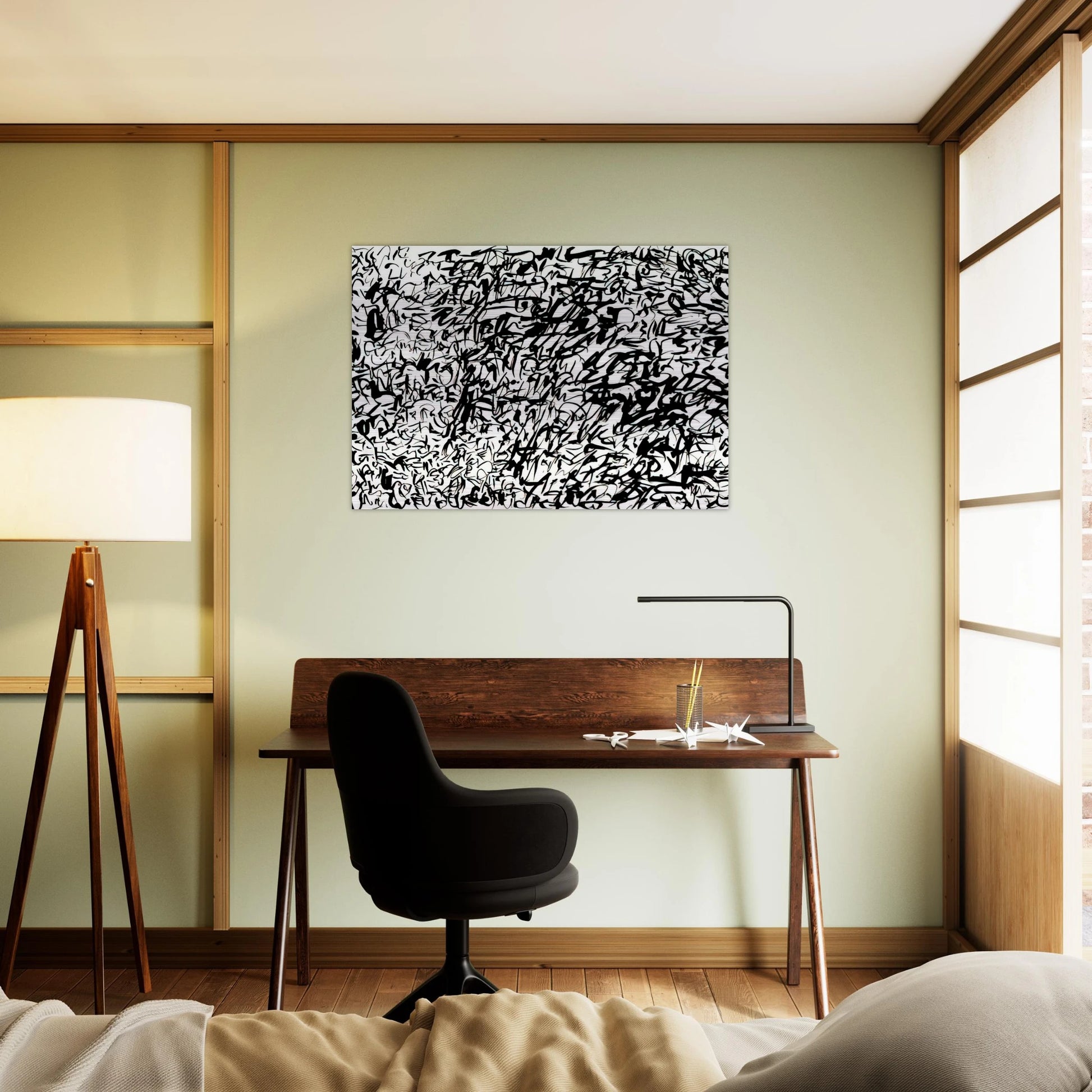 UNTITLED 1978 2 - Keith Haring Brushed Aluminum Print - 70x100 cm / 28x40 inches | Keith Haring Aluminum Print | Keith Haring Prints