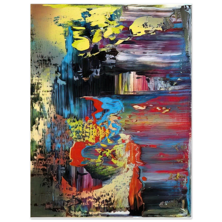 Gerhard Richter - ABSTRACT PICTURE 1  75x100 cm / 30x40inches Fine Art Poster