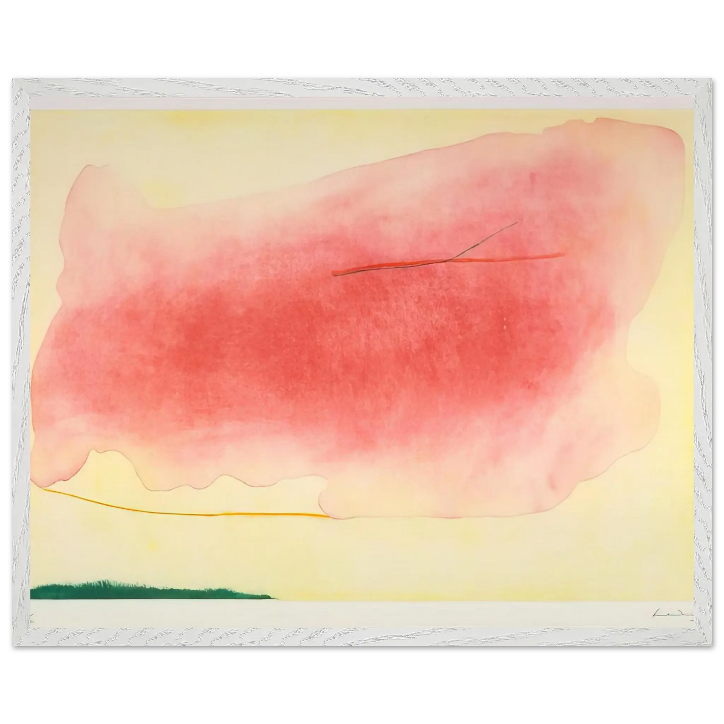 Helen Frankenthaler - Nepenthe - 1972 Wall art - 70x100 cm / 28x40 Inches - Fine Art Poster - -