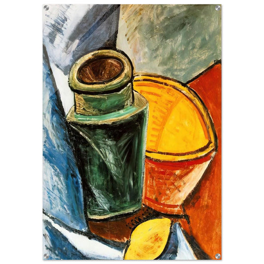 Still life with lemons - Pablo Picasso Acrylic Print - 70x100 cm / 28x40″ inches