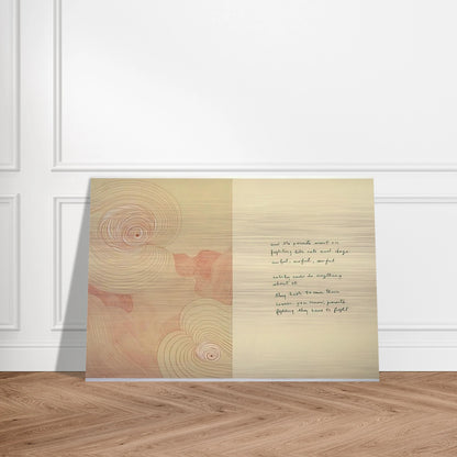 SUBLIMATION 2002 3 - Louise Bourgeois Brushed Aluminum Print - 70x100 cm / 28x40 inches | Louise Bourgeois Aluminum Print | Louise Bourgeois Prints