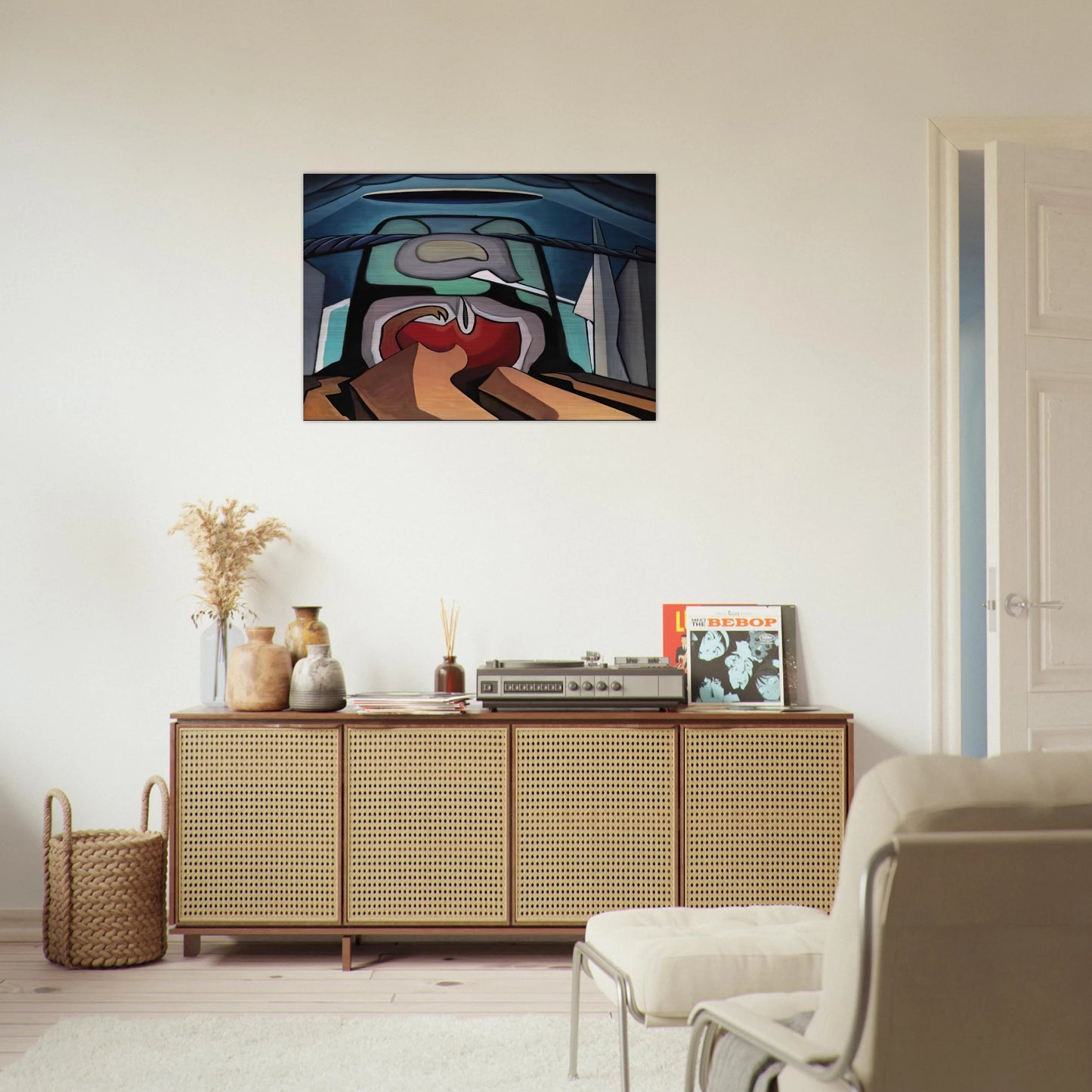 LSH 21 - 1942 - Lawren Harris Brushed Aluminum Print - 70x100 cm / 28x40 inches | Lawren Harris Aluminum Print | Lawren Harris Prints