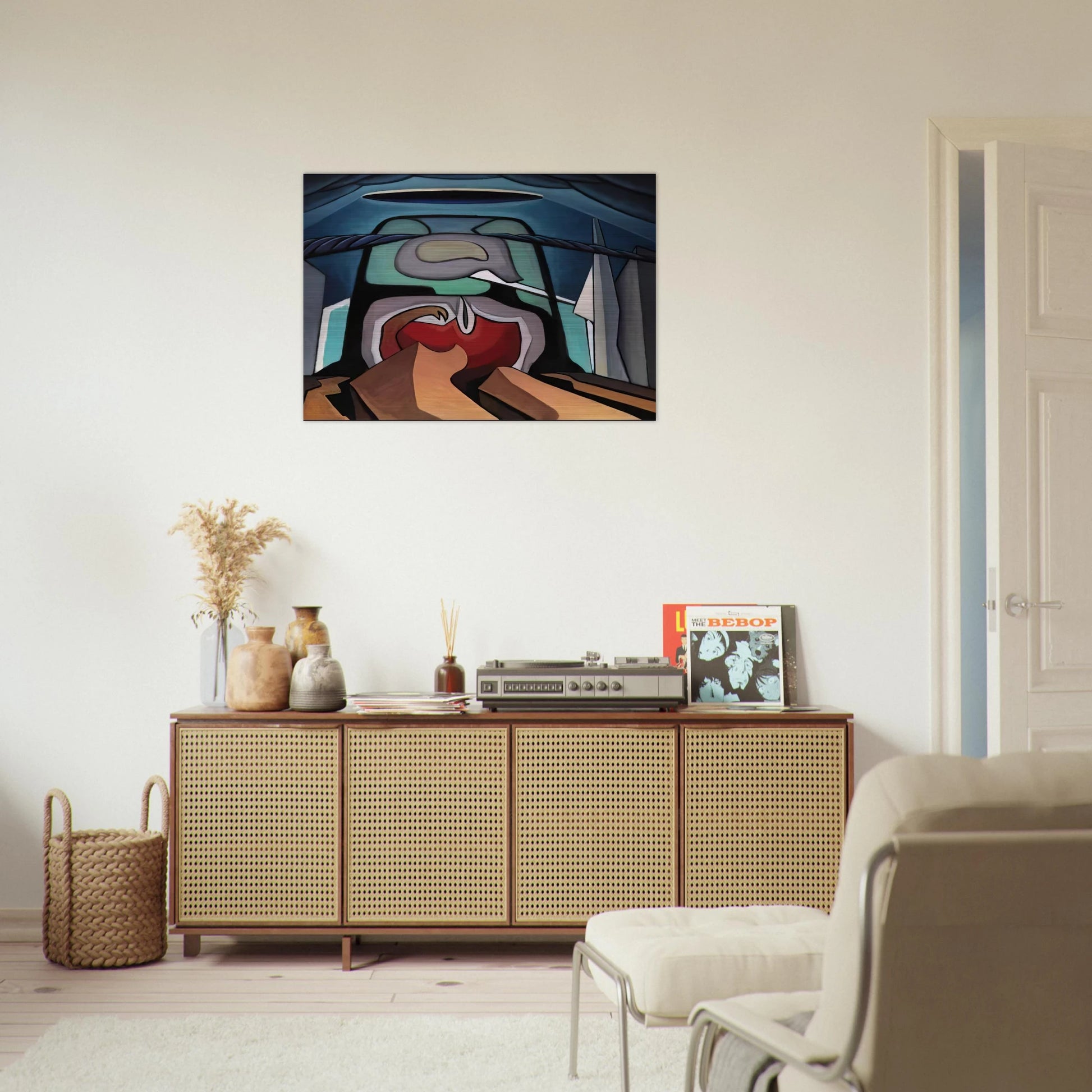 LSH 21 - 1942 - Lawren Harris Brushed Aluminum Print - 70x100 cm / 28x40 inches | Lawren Harris Aluminum Print | Lawren Harris Prints