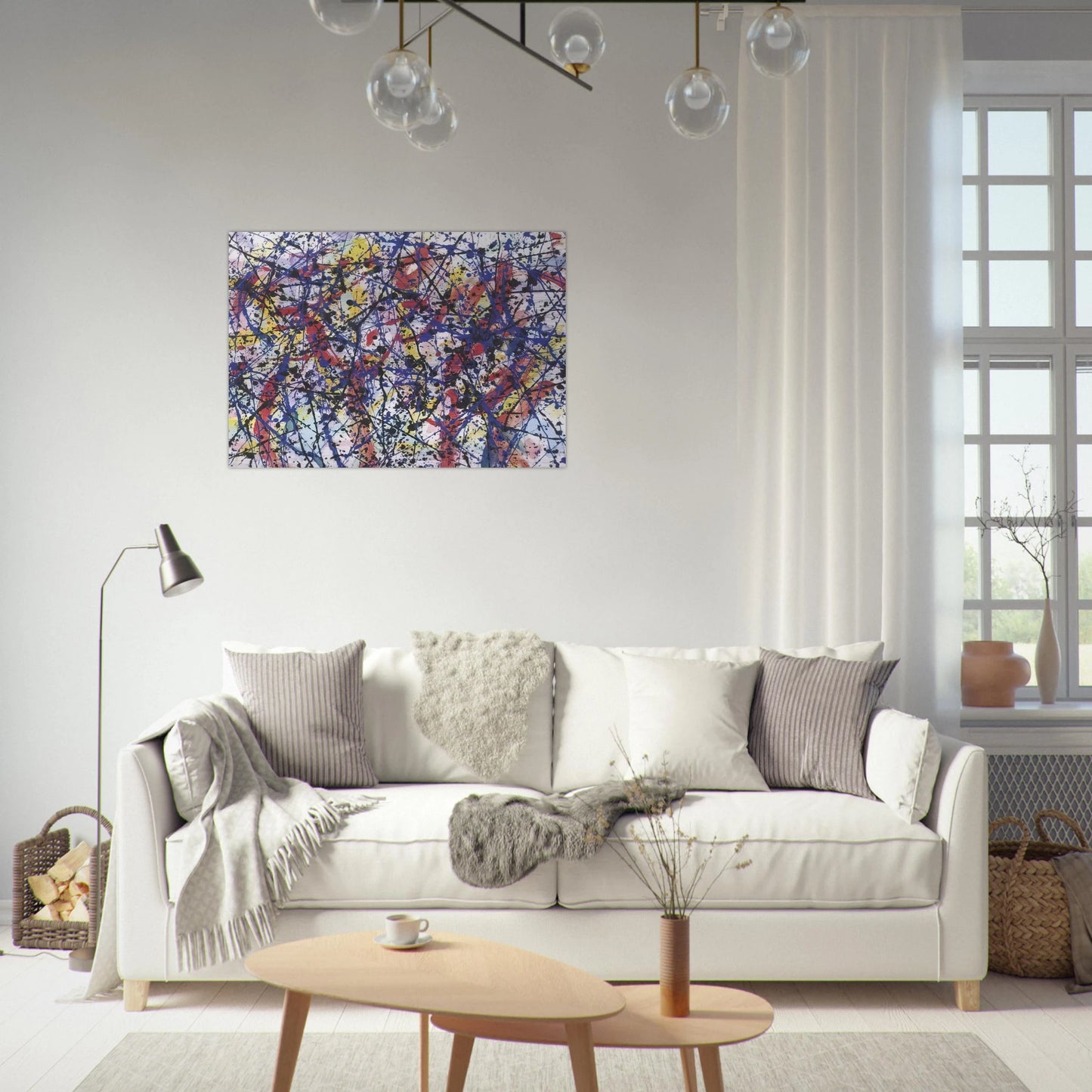 Brise d Automne - Marcel Barbeau Brushed Aluminum Print - 70x100 cm / 28x40 inches | Marcel Barbeau Aluminum Print | Marcel Barbeau Prints