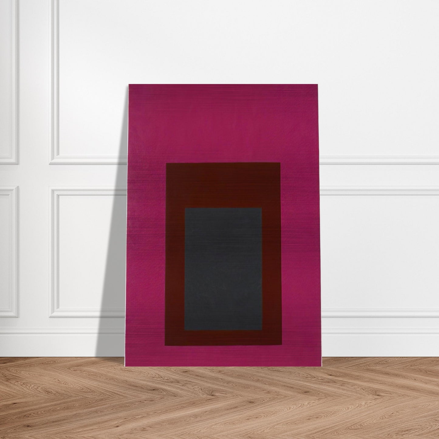 HOMAGE TO THE SQUARE GUARDED 1952 - Josef Albers Brushed Aluminum Print - 70x100 cm / 28x40 inches | Josef Albers Aluminum Print | Josef Albers Prints