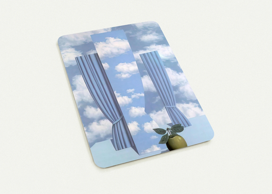 BEAUTIFUL WORLD 1962 By Rene Magritte Pack of 10 Post Cards | Rene Magritte Post Cards | A6 (10.5 x 14.8 cm) - 4.1 x 5.8 inches