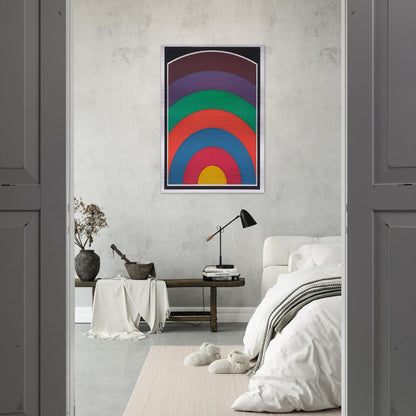 Arc Bands - Sol LeWitt Brushed Aluminum Print - 70x100 cm / 28x40 inches | Sol LeWitt Aluminum Print | Sol LeWitt Prints