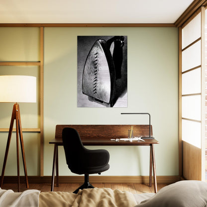 THE GIFT 1921 - Man Ray Brushed Aluminum Print - 70x100 cm / 28x40 inches | Man Ray Aluminum Print | Man Ray Prints