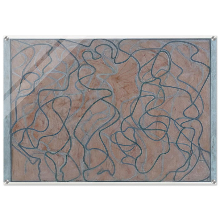 Polke Letter - 2011 - Brice Marden Acrylic Print - 70x100 cm / 28x40″ inches